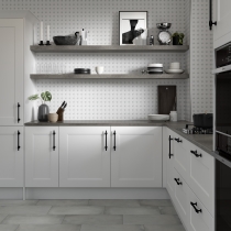 SPIN - 11X11, WHITE/SILVER, MATTE